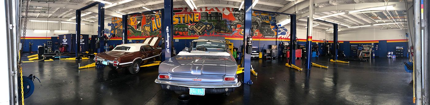 Classic Cars in Obi Automotive's Garage